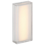 Porto Small LED Outdoor Wall Sconce in White