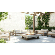 Porto Small LED Outdoor Wall Sconce in White