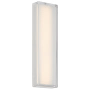 Porto Large LED Outdoor Wall Sconce in White