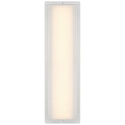 Porto Large LED Outdoor Wall Sconce in White