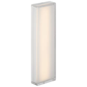 Porto Large LED Outdoor Wall Sconce in White