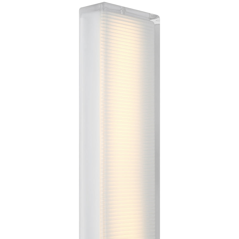 Porto Large LED Outdoor Wall Sconce in White