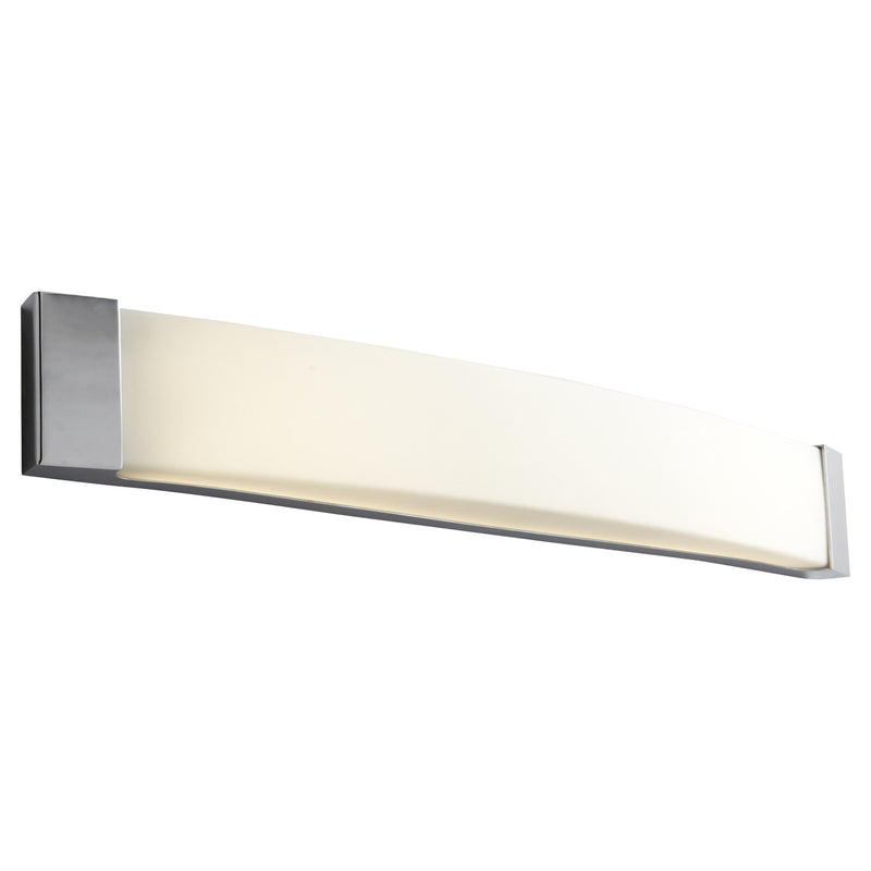 Apollo 36" 2 Light Bath Vanity Light in Polished Chrome