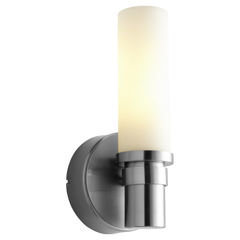 Pebble Wall Sconce in Satin Nickel