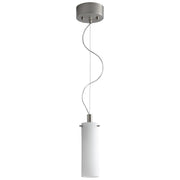 Lotus 1 Light Mini Pendant in Satin Nickel