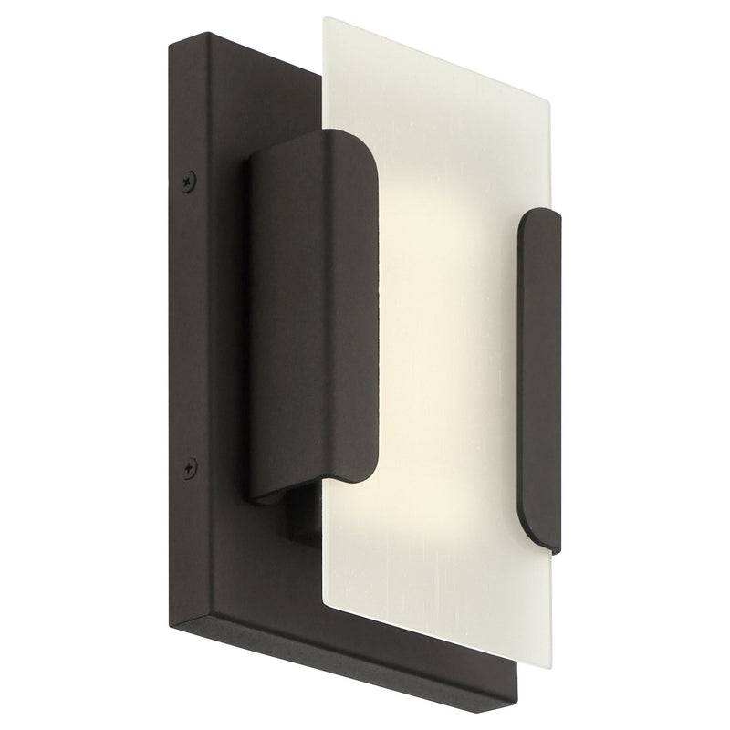 Hubert Small LED Outdoor Wall Sconce in Bronze