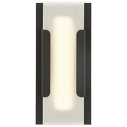 Hubert Large LED Outdoor Wall Sconce in Bronze