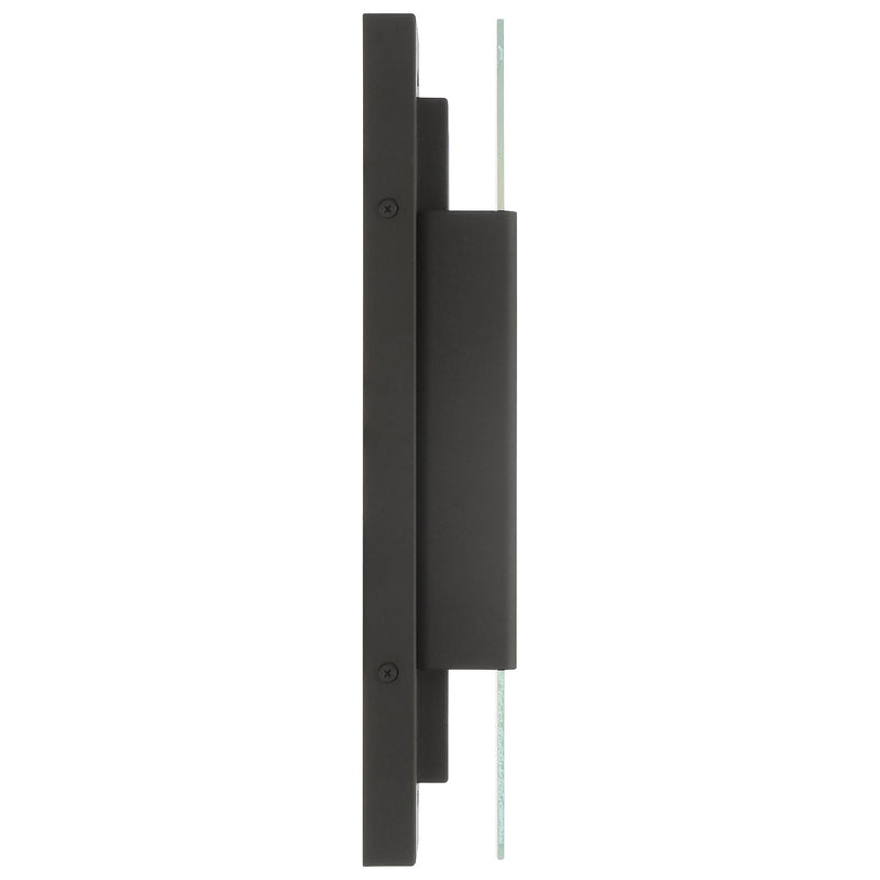 Hubert Large LED Outdoor Wall Sconce in Bronze