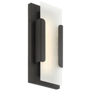 Hubert Large LED Outdoor Wall Sconce in Bronze