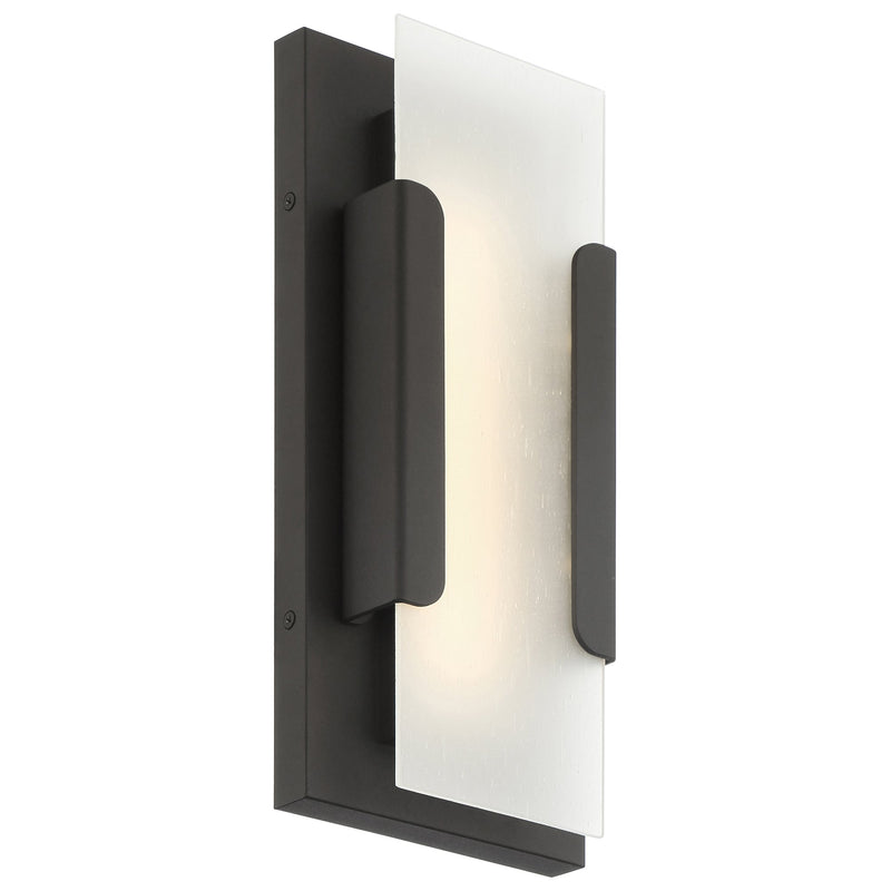 Hubert Large LED Outdoor Wall Sconce in Bronze