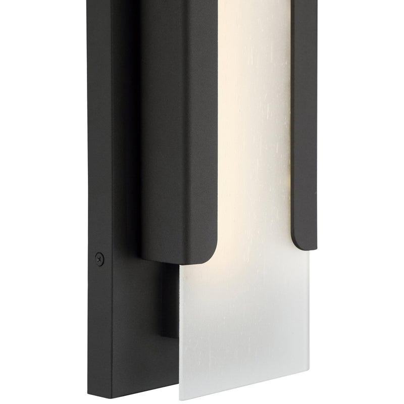 Hubert Large LED Outdoor Wall Sconce in Bronze