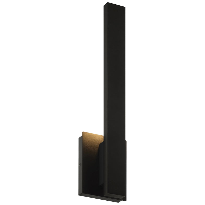 Cannon LED Outdoor Wall Washer in Black
