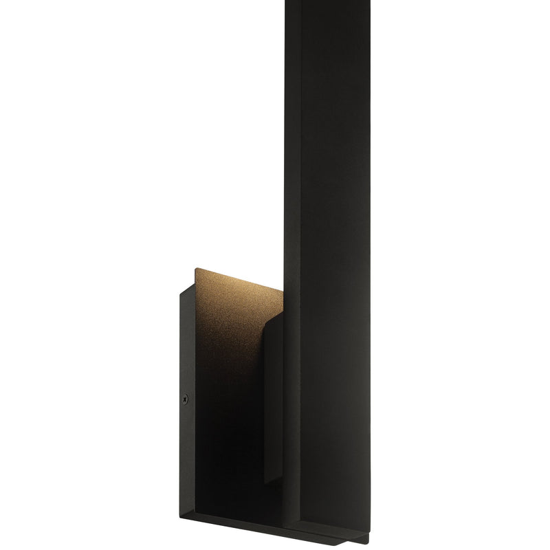 Cannon LED Outdoor Wall Washer in Black