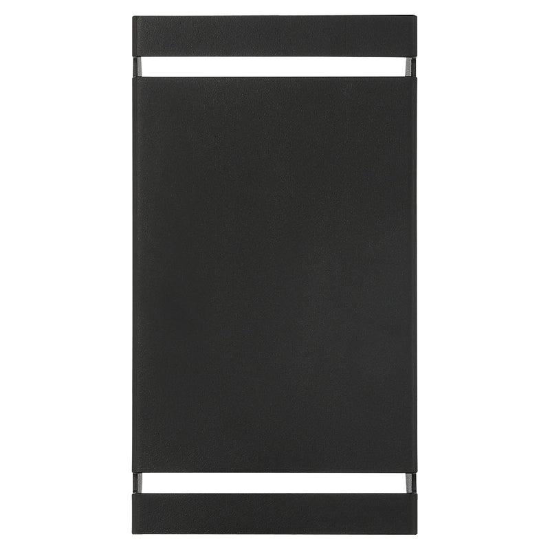 La Vida Vertical LED Outdoor Wall Sconce in Black
