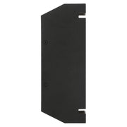 La Vida Vertical LED Outdoor Wall Sconce in Black