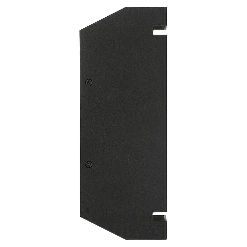 La Vida Vertical LED Outdoor Wall Sconce in Black