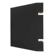 La Vida Horizontal LED Outdoor Wall Sconce in Black