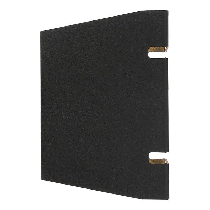 La Vida Horizontal LED Outdoor Wall Sconce in Black