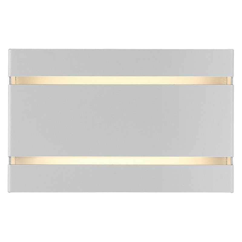 La Vida Horizontal LED Outdoor Wall Sconce in Satin