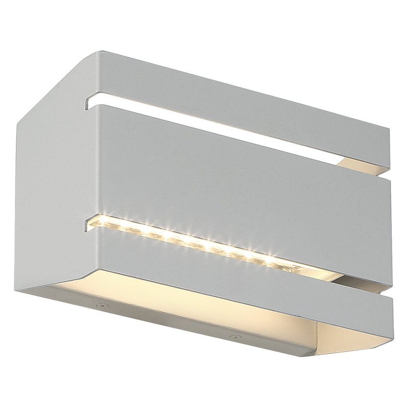 La Vida Horizontal LED Outdoor Wall Sconce in Satin