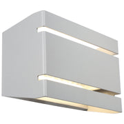 La Vida Horizontal LED Outdoor Wall Sconce in Satin
