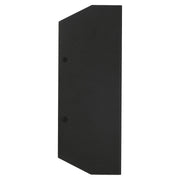 Amora Tall LED Outdoor Wall Sconce in Black