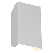 Amora Tall LED Outdoor Wall Sconce in Satin