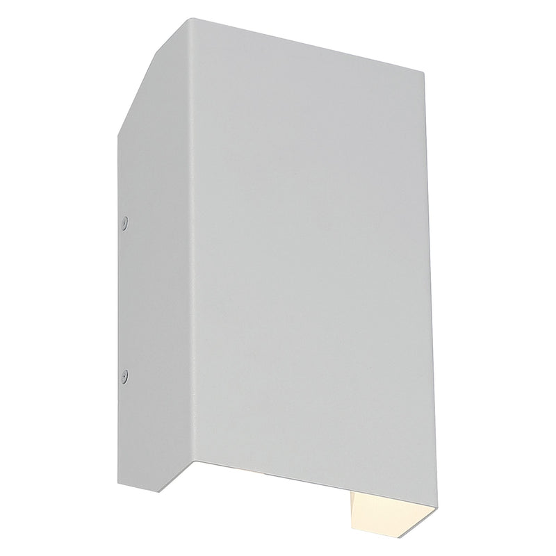 Amora Tall LED Outdoor Wall Sconce in Satin
