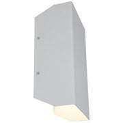 Amora Tall LED Outdoor Wall Sconce in Satin