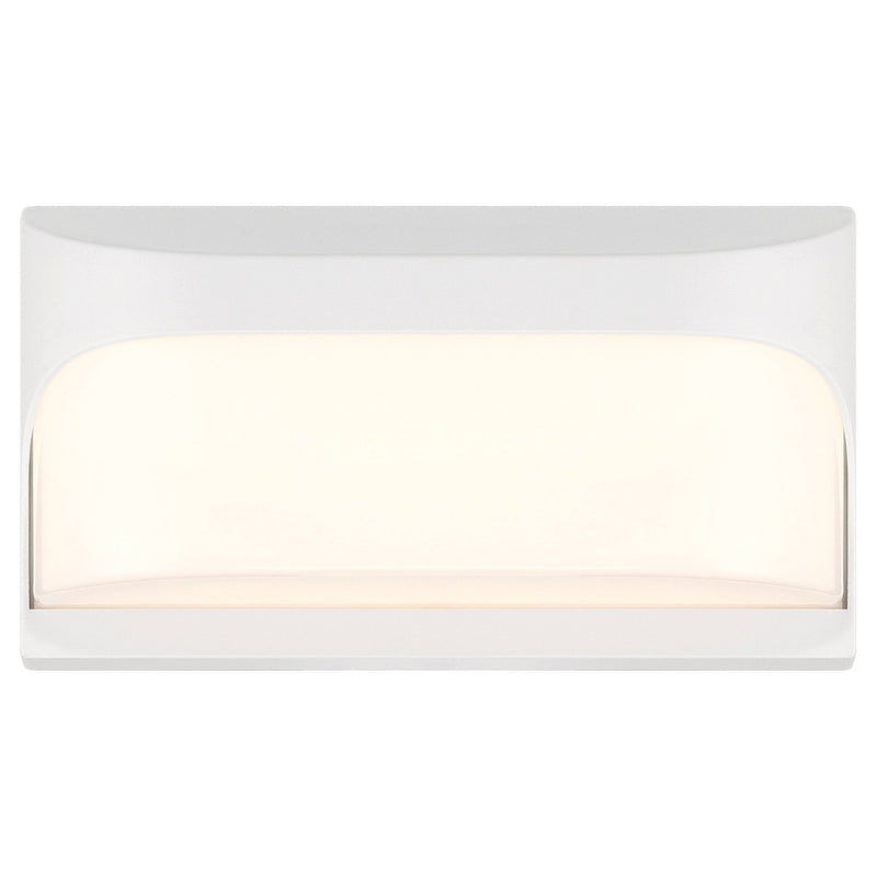 Laguna LED Outdoor Wall Sconce in White