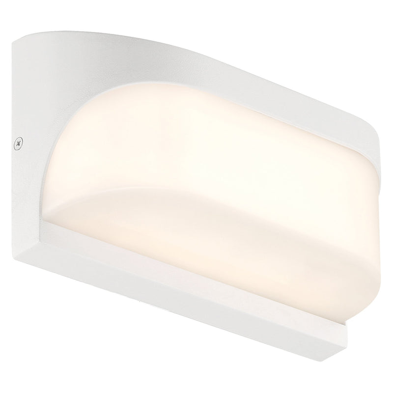 Laguna LED Outdoor Wall Sconce in White