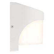 Laguna LED Outdoor Wall Sconce in White