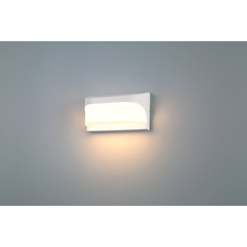 Laguna LED Outdoor Wall Sconce in White