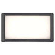 Malibu LED Outdoor Wall Sconce in Black