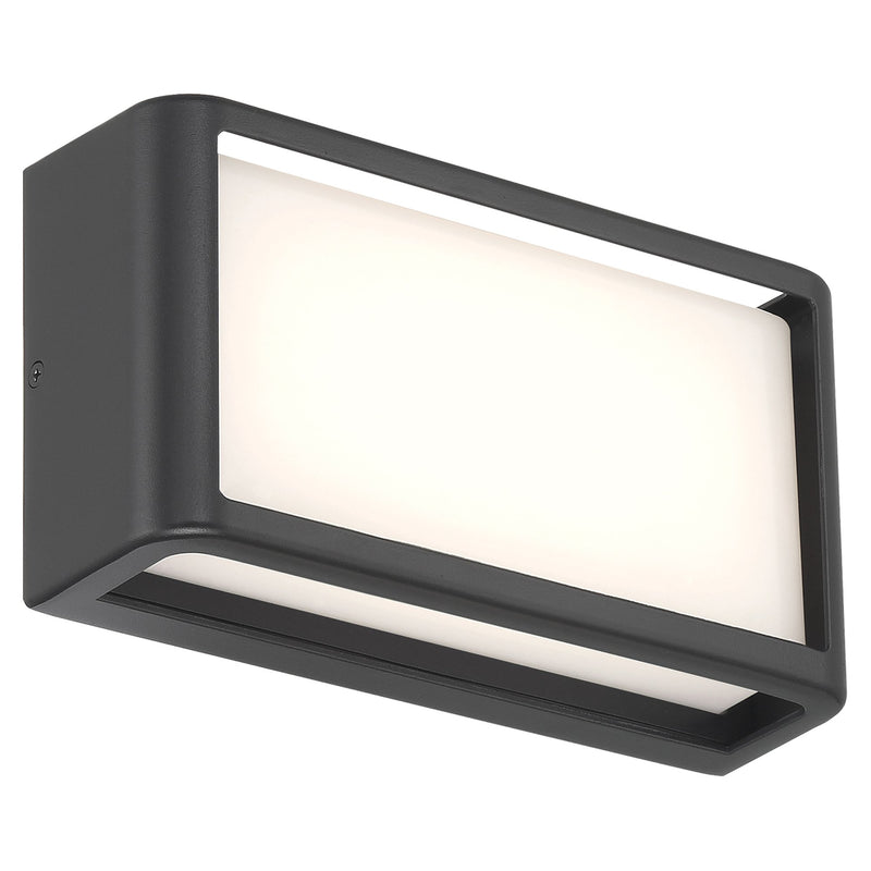 Malibu LED Outdoor Wall Sconce in Black