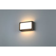 Malibu LED Outdoor Wall Sconce in Black