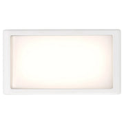 Malibu LED Outdoor Wall Sconce in White