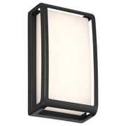 Montana LED Outdoor Wall Sconce in Black
