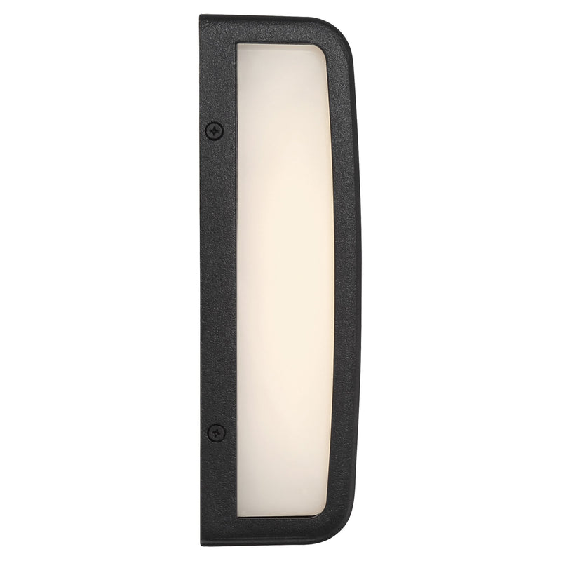 Montana LED Outdoor Wall Sconce in Black