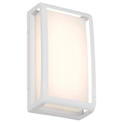 Montana LED Outdoor Wall Sconce in White