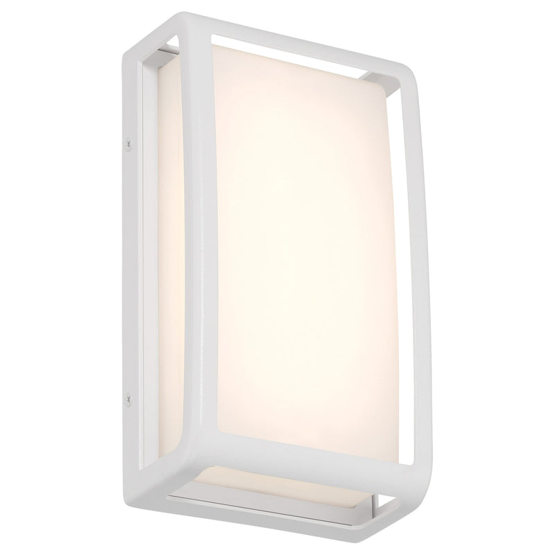 Montana LED Outdoor Wall Sconce in White
