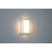 Montana LED Outdoor Wall Sconce in White