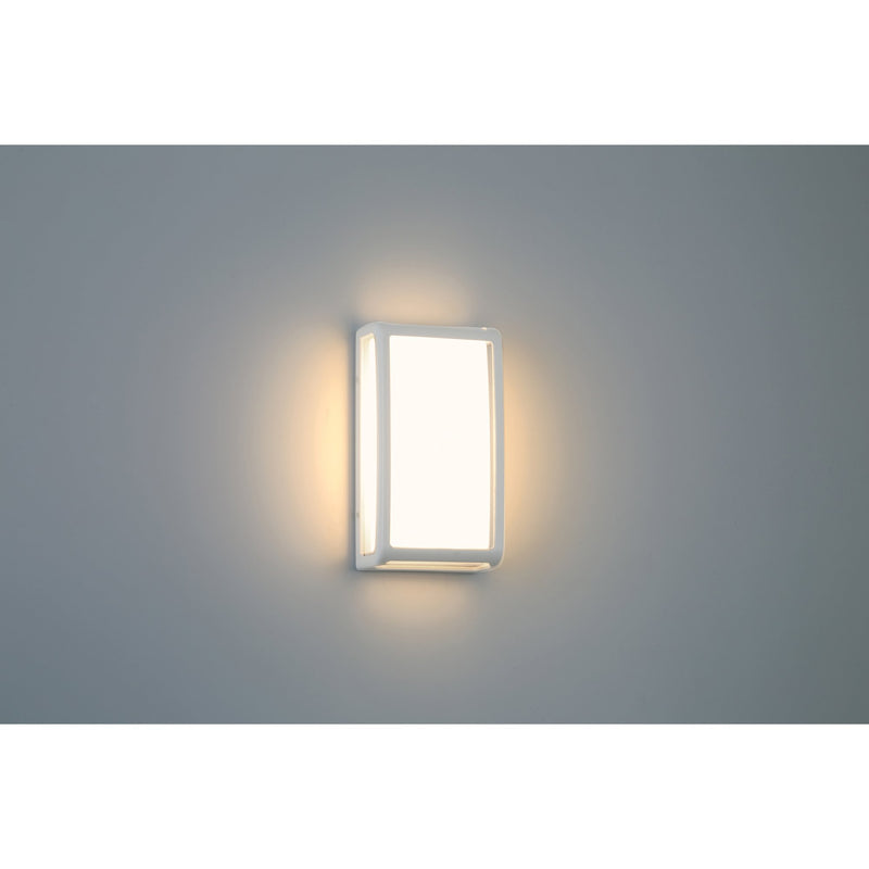 Montana LED Outdoor Wall Sconce in White