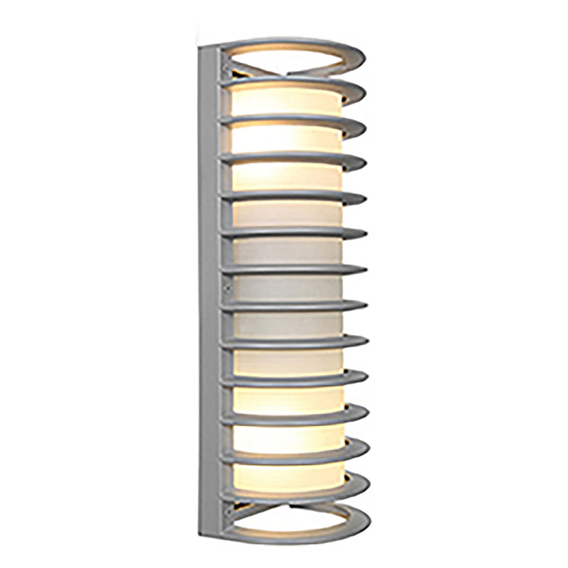 Bermuda 2-Light Outdoor Bulkhead Light in Satin