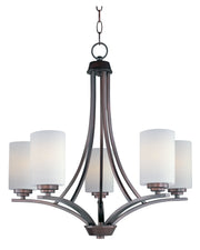 Deven 5 Light Chandelier in Oil Rubbed Bronze