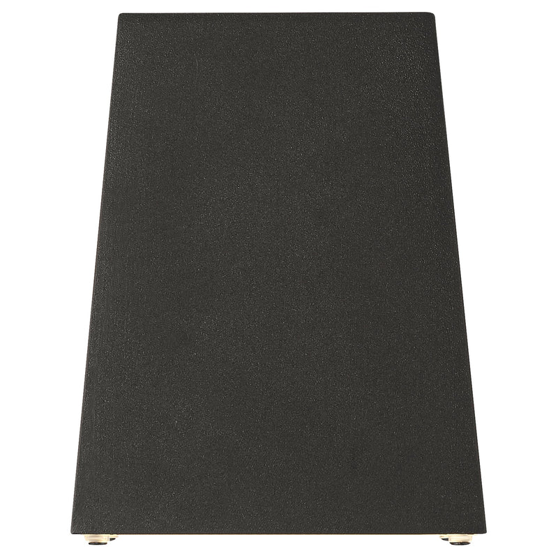 Edge Emergency Backup LED Outdoor Wall Sconce in Black