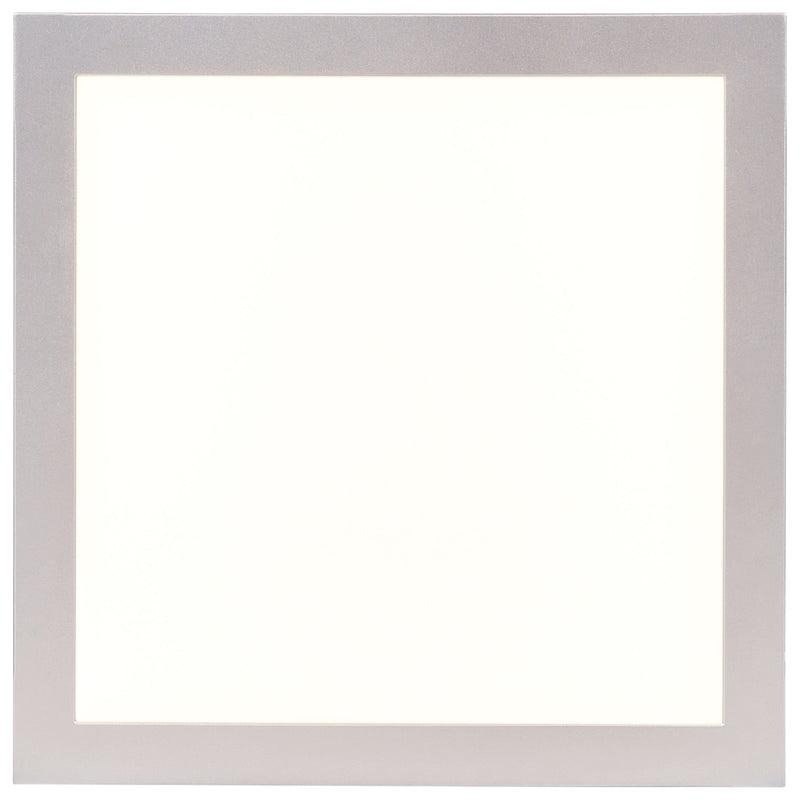 Ulko Square LED Outdoor Flush Mount in Silver