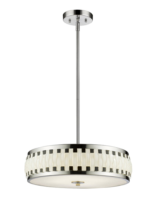Sevier 4 Light 16" Pendant in Chrome