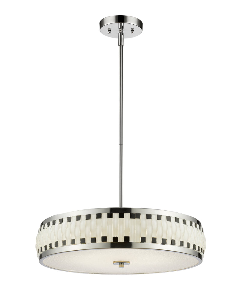 Sevier 6 Light 20" Pendant in Chrome