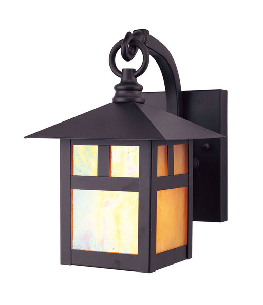 Montclair Mission 1 Light Outdoor Wall Lantern in Bronze